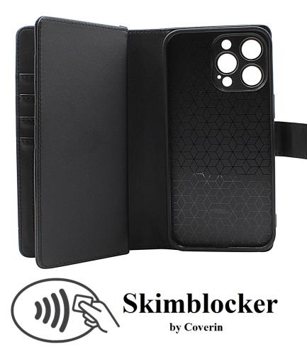 Skimblocker iPhone 15 Pro Max XL Magnet Lommebok Deksel