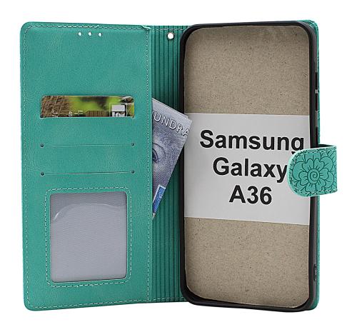Flower Samsung Galaxy A36 Lommebok Deksel