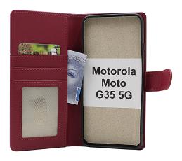 Skimblocker Motorola Moto G35 5G Lommebok Deksel