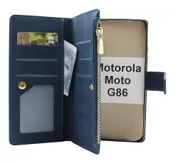 XL Motorola Moto G86 / G86 Power Luksus Lommebok Deksel