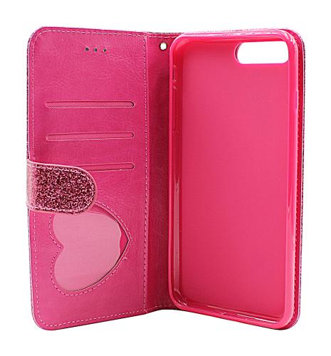 Standcase Glitter Wallet iPhone 7 Plus / 8 Plus