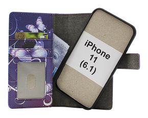Skimblocker iPhone 11 (6.1) Magnet Lommebok Deksel Design