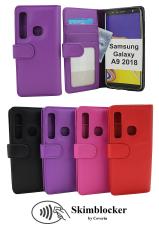 Skimblocker Lommebok-etui Samsung Galaxy A9 2018 (A920F/DS)