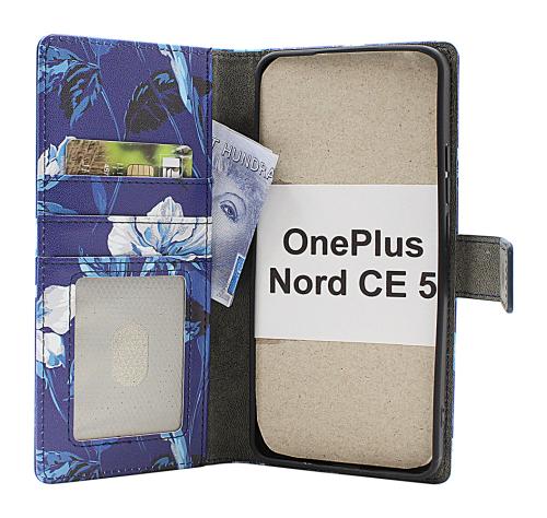Skimblocker OnePlus Nord CE5 (CPH2719) Lommebok Deksel Design