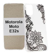 TPU Designdeksel Motorola Moto E32s