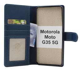 Skimblocker Motorola Moto G35 5G Lommebok Deksel