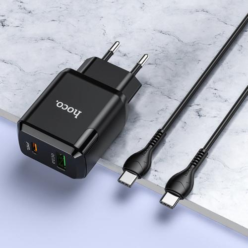 Hoco N5 Dual Vegglader