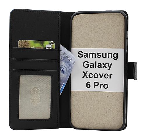 Skimblocker Samsung Galaxy XCover6 Pro 5G Magnet Lommebok Deksel