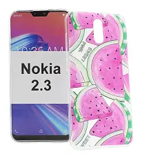 TPU Designdeksel Nokia 2.3