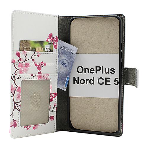 Skimblocker OnePlus Nord CE5 (CPH2719) Lommebok Deksel Design