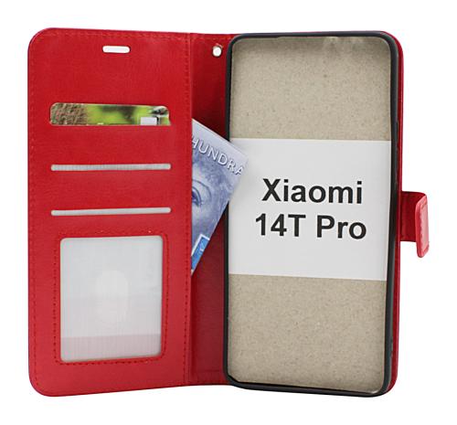 Crazy Horse Xiaomi 14T Pro Lommebok Deksel