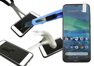 Skjermbeskyttelse av glass Nokia 2.3