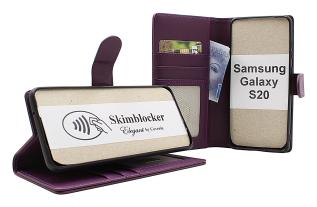 Skimblocker Samsung Galaxy S20 (G980F) Lommebok Deksel