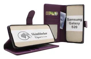 Skimblocker Samsung Galaxy S20 (G980F) Lommebok Deksel