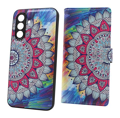 Skimblocker Samsung Galaxy A18 LTE Magnet Lommebok Deksel Design