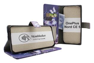 Skimblocker OnePlus Nord CE5 (CPH2719) Lommebok Deksel Design
