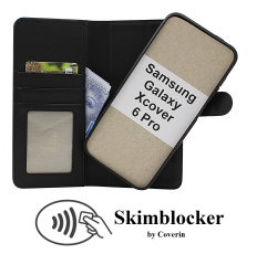 Skimblocker Samsung Galaxy XCover6 Pro 5G Magnet Lommebok Deksel