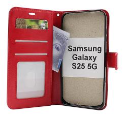 Crazy Horse Samsung Galaxy S25 Lommebok Deksel