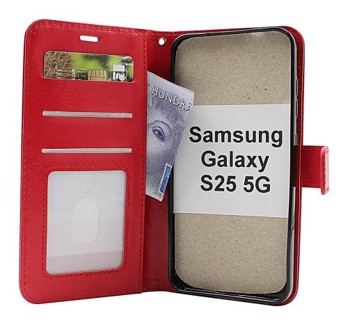 Crazy Horse Samsung Galaxy S25 Lommebok Deksel