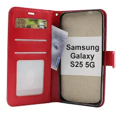 Crazy Horse Samsung Galaxy S25 Lommebok Deksel