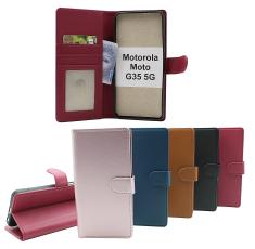 Skimblocker Motorola Moto G35 5G Lommebok Deksel