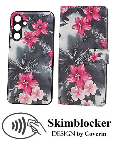 Skimblocker Samsung Galaxy A16 / A16 5G Magnet Lommebok Deksel Design