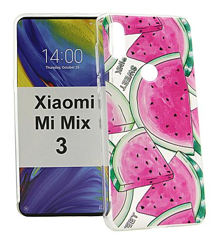 TPU Designdeksel Xiaomi Mi Mix 3