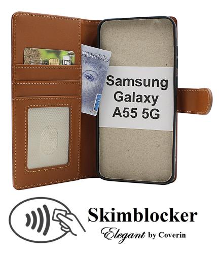 Skimblocker Lommebok-etui Samsung Galaxy A55 5G