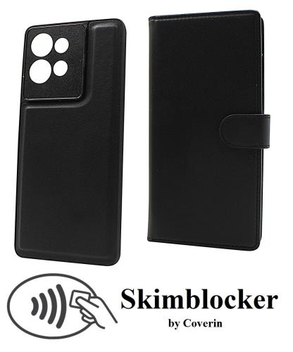 Skimblocker Motorola Edge 50 Magnet Lommebok Deksel