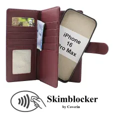 Skimblocker iPhone 16 Pro Max XL Magnet Lommebok Deksel