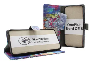 Skimblocker OnePlus Nord CE5 (CPH2719) Lommebok Deksel Design