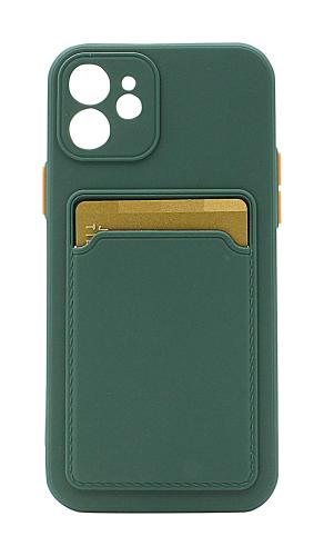 TPU Deksel med kortlomme iPhone 12 (6.1)