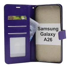Crazy Horse Samsung Galaxy A26 Lommebok Deksel