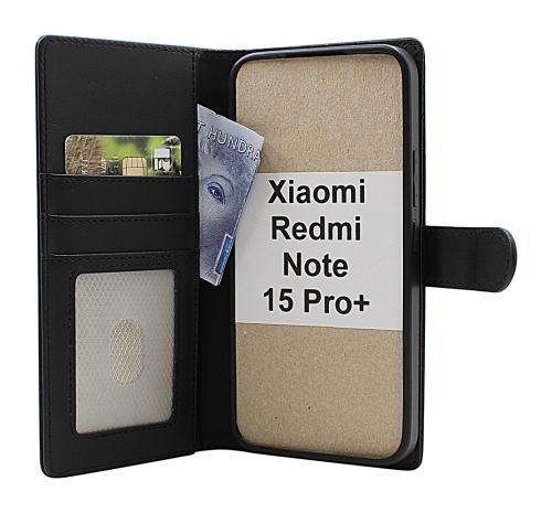 Skimblocker Xiaomi Redmi Note 15 Pro+ Magnet Lommebok Deksel