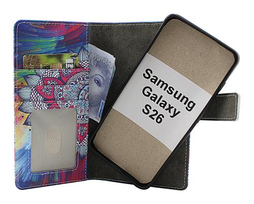Skimblocker Samsung Galaxy S26 Magnet Lommebok Deksel Design