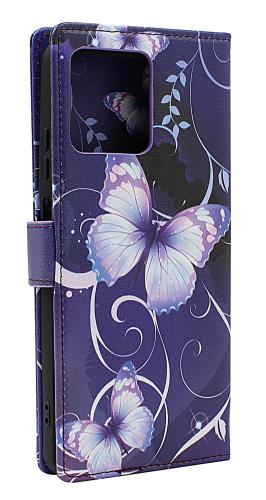 Skimblocker Motorola Moto G15 / G15 Power Magnet Lommebok Deksel Design