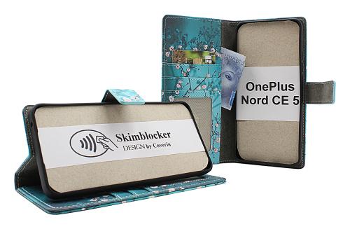 Skimblocker OnePlus Nord CE5 (CPH2719) Lommebok Deksel Design