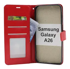 Crazy Horse Samsung Galaxy A26 Lommebok Deksel