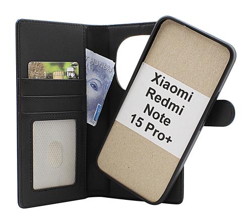 Skimblocker Xiaomi Redmi Note 15 Pro+ Magnet Lommebok Deksel