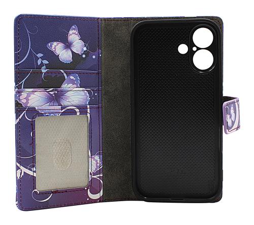 Skimblocker iPhone 16 Magnet Lommebok Deksel Design