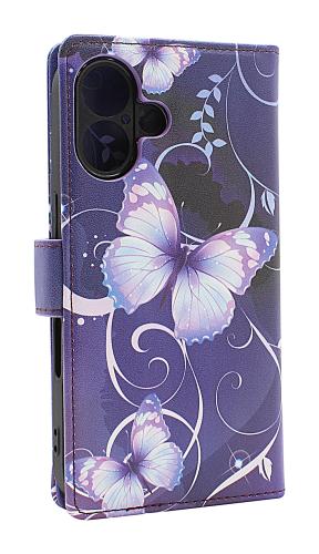 Skimblocker iPhone 16 Magnet Lommebok Deksel Design