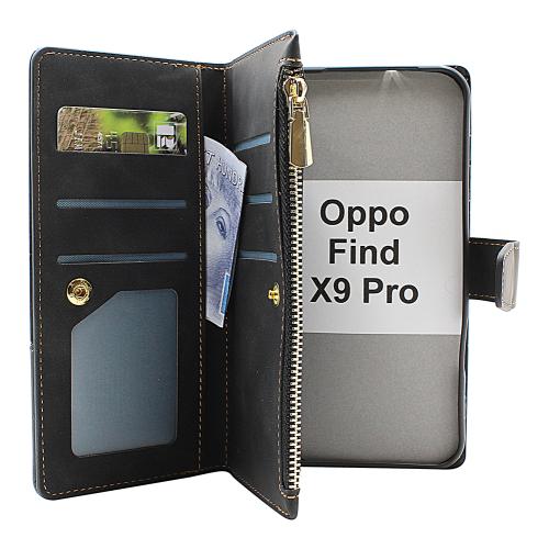 XL Oppo Find X9 Pro Luksus Lommebok Deksel