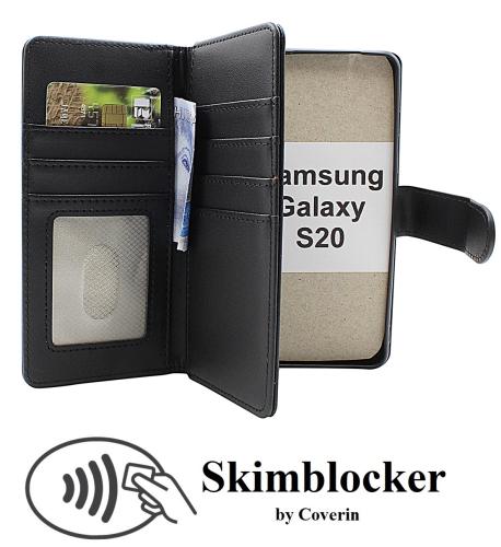 Skimblocker Samsung Galaxy S20 / S20 5G XL Lommebok Deksel