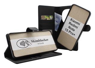 Skimblocker Xiaomi Redmi Note 15 Pro+ Magnet Lommebok Deksel
