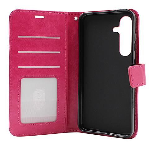 Crazy Horse Samsung Galaxy S25 Lommebok Deksel