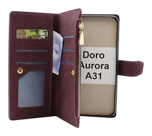 XL Doro Aurora A31 Luksus Lommebok Deksel