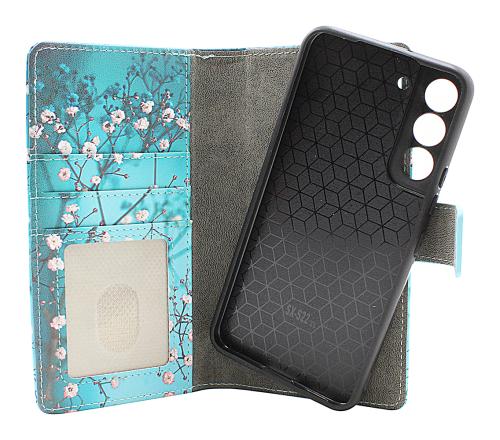 Skimblocker Samsung Galaxy S22 5G Magnet Lommebok Deksel Design
