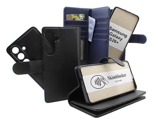 Skimblocker Samsung Galaxy S26+ XL Magnet Lommebok Deksel