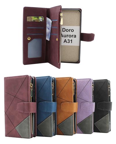 XL Doro Aurora A31 Luksus Lommebok Deksel