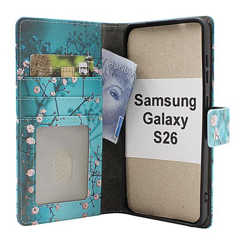 Skimblocker Samsung Galaxy S26 Lommebok Deksel Design